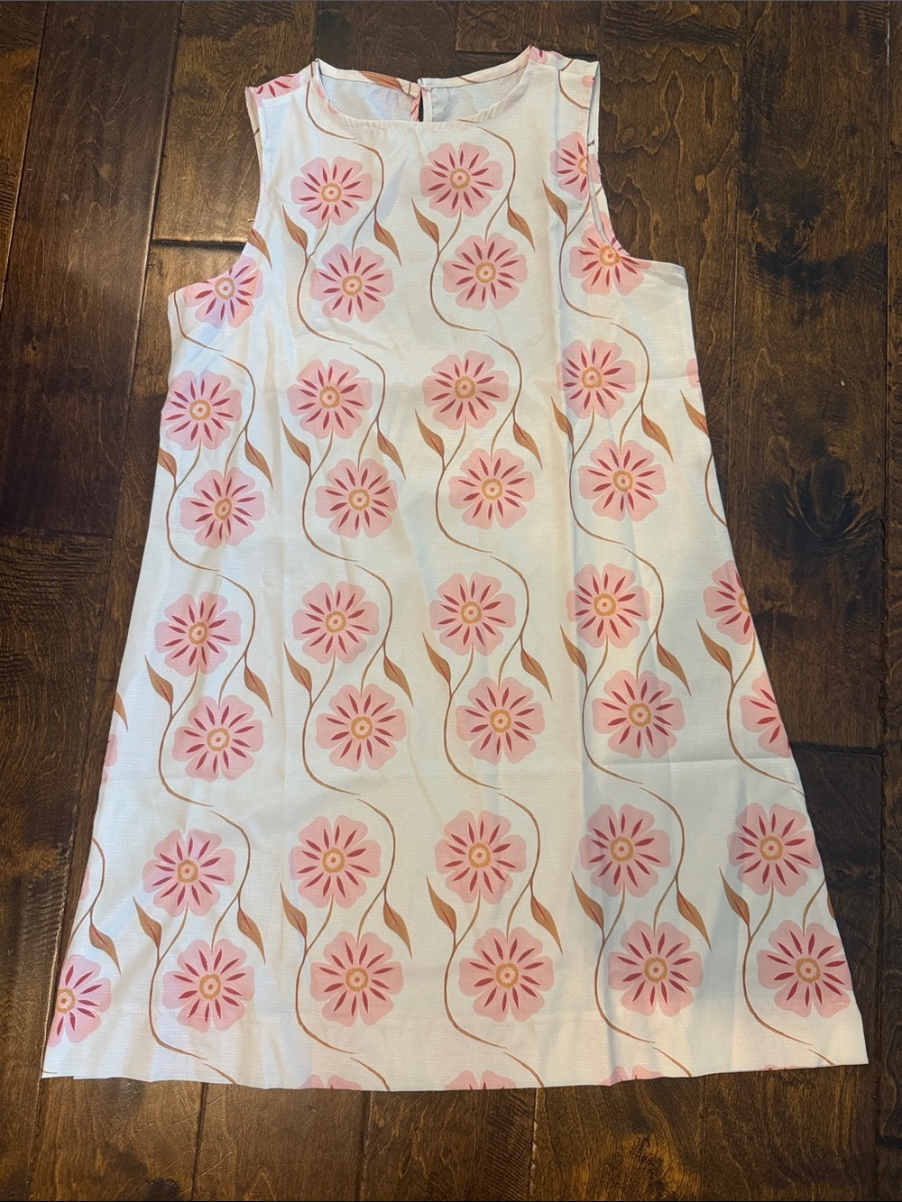 Women’s ' Pink Floral A-Line Dress
